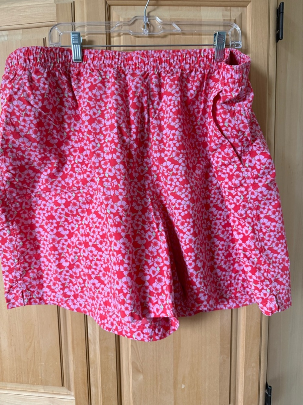 Columbia Pink Floral Skort with Elastic Waist